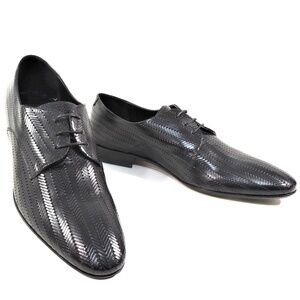 GOODMAN 🇮🇹 MEN'S BLACK SOFT LEATHER COMFORT OXFORD SHOES